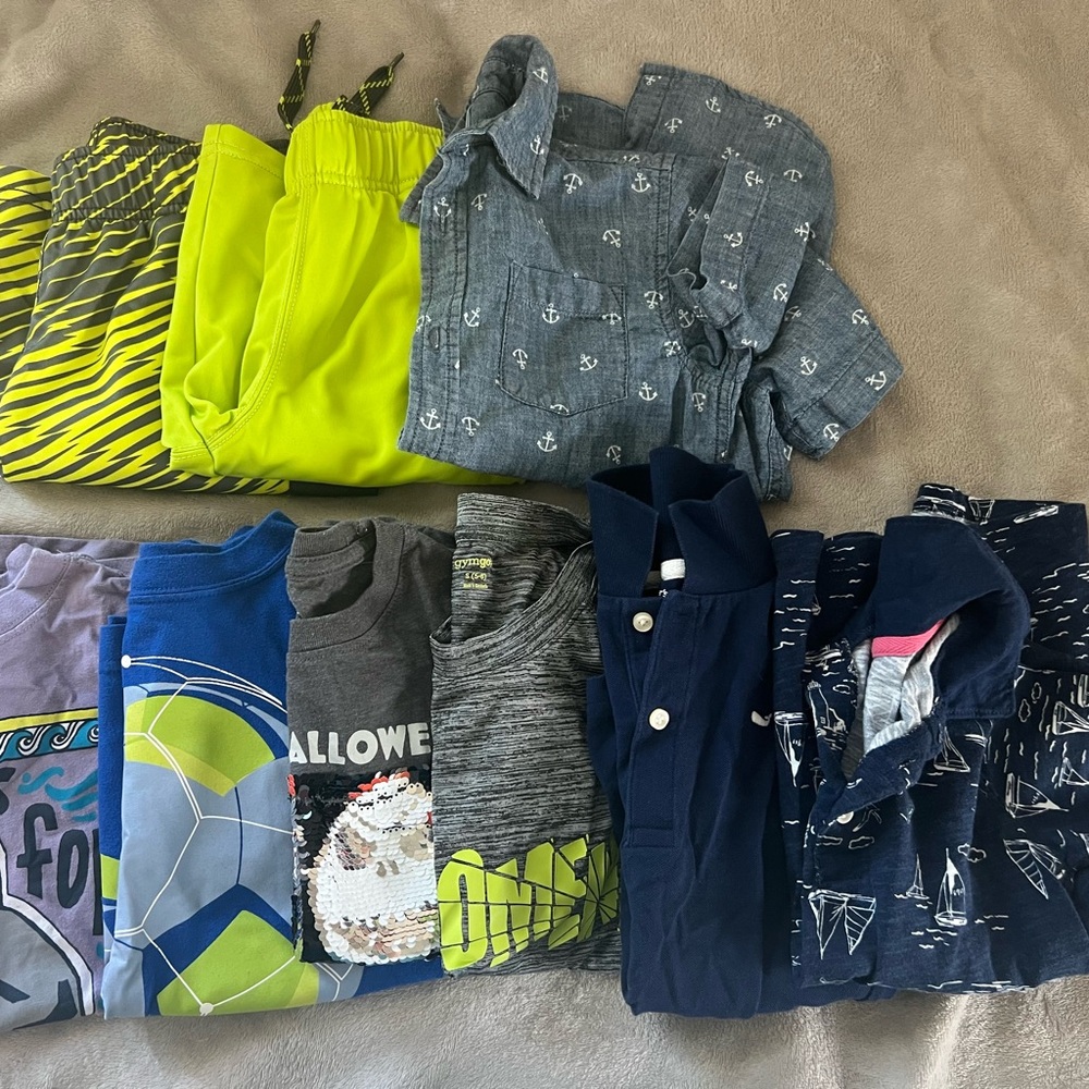 Bundle of Size 5-6 Boys Summer Clothes